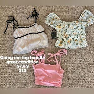 Floral and Pink Women's Tops Bundle